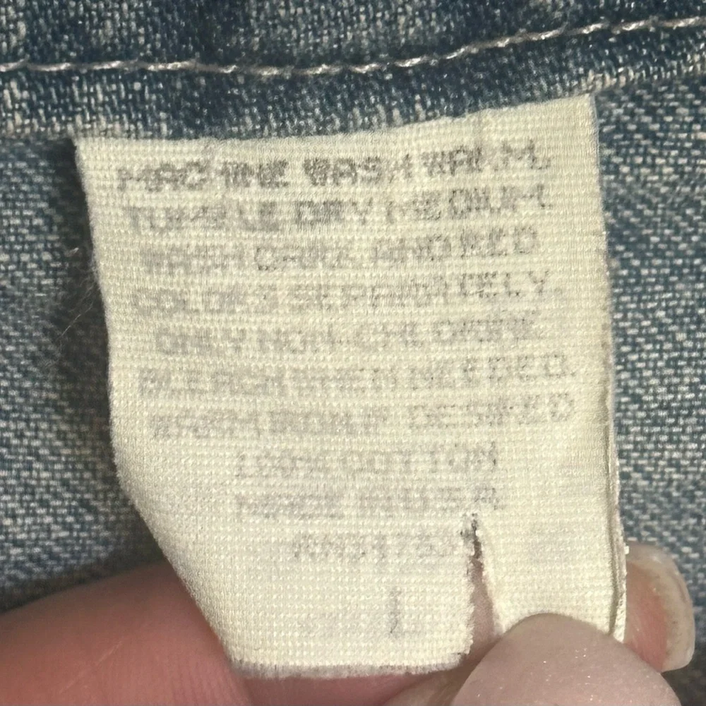 Vintage Lee Chore Coat Denim Workwear Jacket - Picture 5 of 7